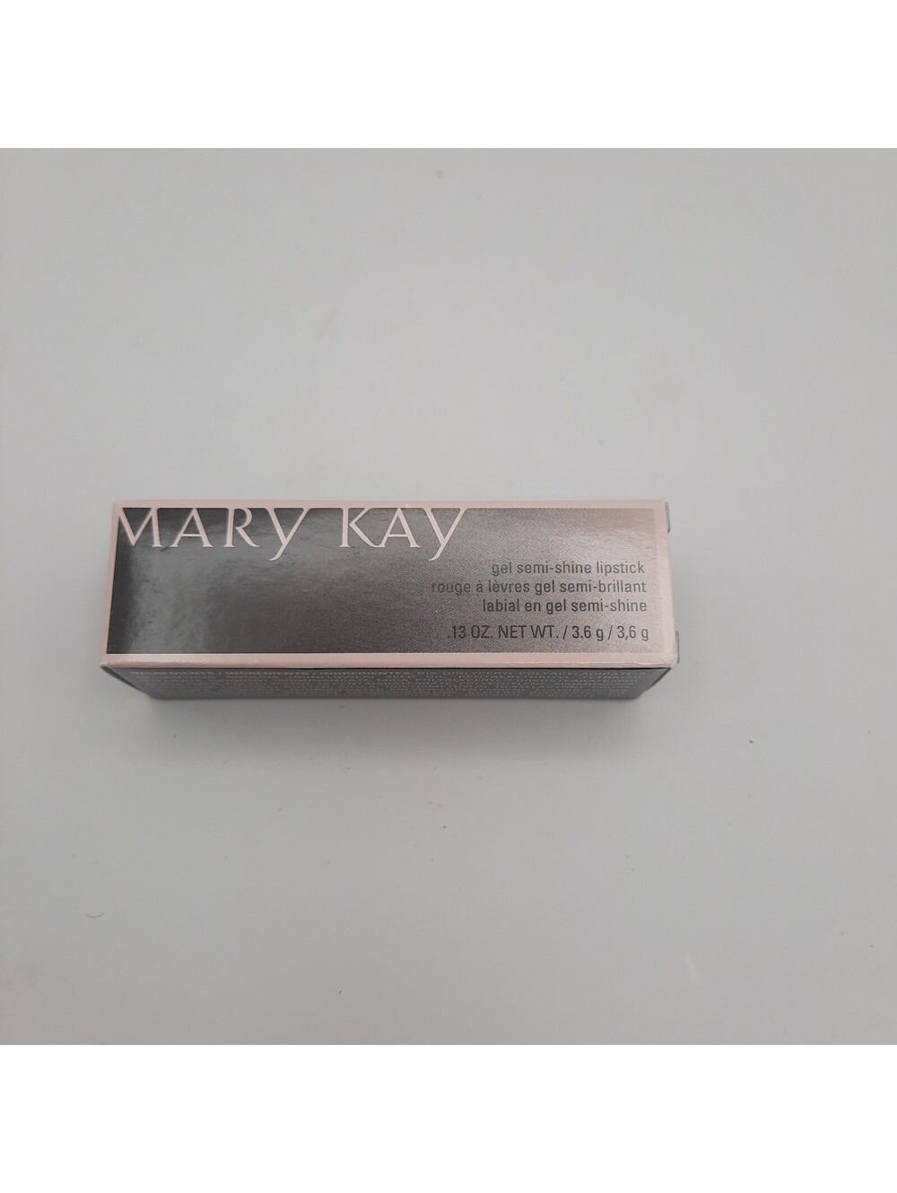 Mary Kay Gel Semi Shine Lipstick Raspberry Ice New